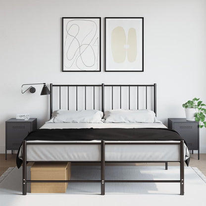 Bedside Cabinets 2 pcs Anthracite 36x39x50,5 cm Steel