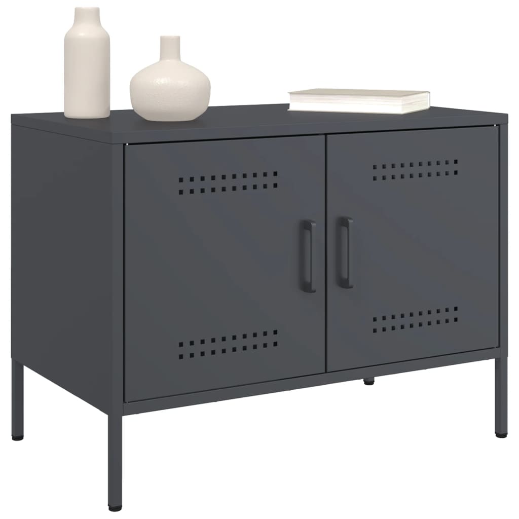 TV Cabinet Anthracite 68x39x50,5 cm Steel