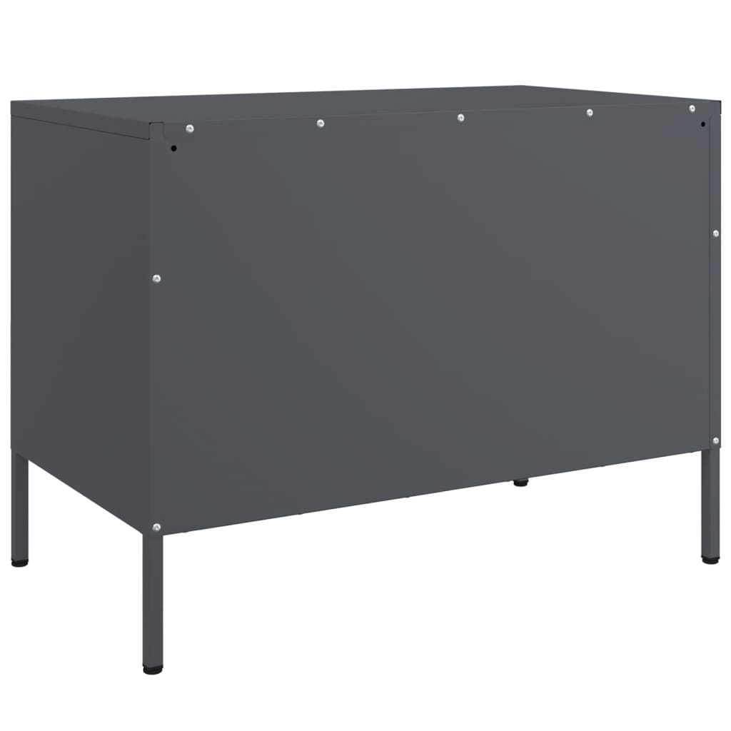 TV Cabinet Anthracite 68x39x50,5 cm Steel