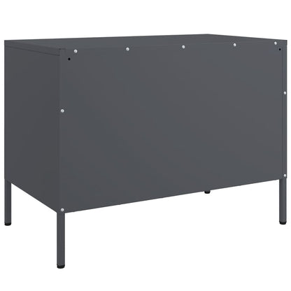 TV Cabinet Anthracite 68x39x50,5 cm Steel