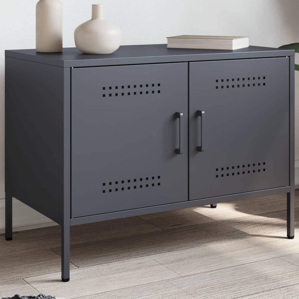 TV Cabinet Anthracite 68x39x50,5 cm Steel