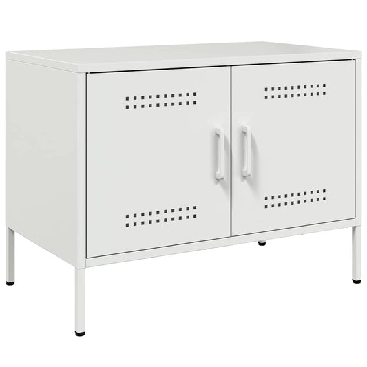 TV Cabinet White 68x39x50,5 cm Steel