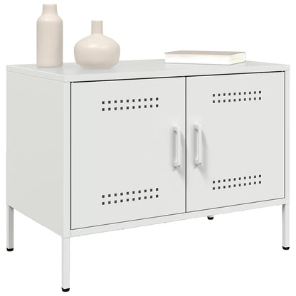 TV Cabinet White 68x39x50,5 cm Steel