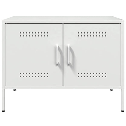 TV Cabinet White 68x39x50,5 cm Steel