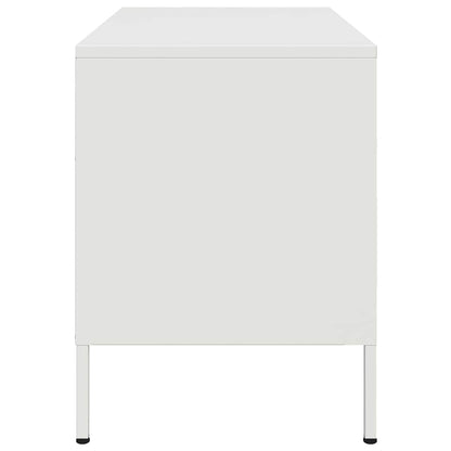 TV Cabinet White 68x39x50,5 cm Steel