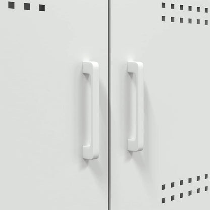 TV Cabinet White 68x39x50,5 cm Steel