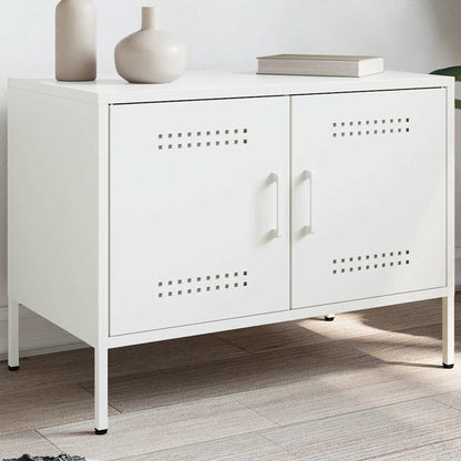 TV Cabinet White 68x39x50,5 cm Steel