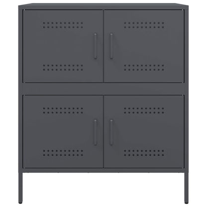 Sideboard Anthracite 68x39x79 cm Steel