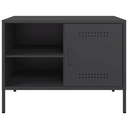 TV Cabinet Black 68x39x50,5 cm Steel