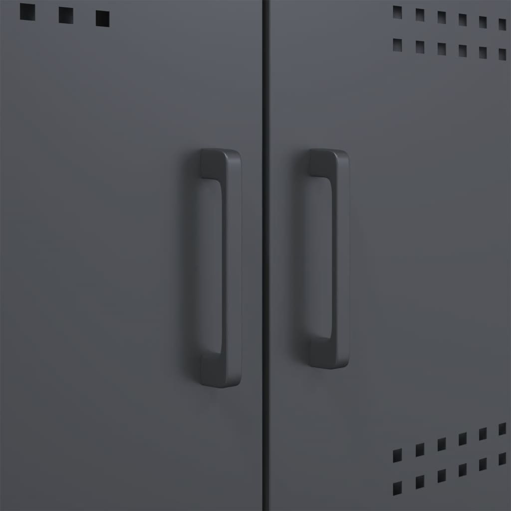 TV Cabinet Anthracite 68x39x50,5 cm Steel