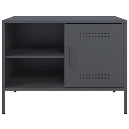 2 Piece TV Cabinet Set Anthracite 68x39x50,5 cm Steel