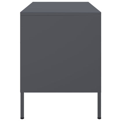 2 Piece TV Cabinet Set Anthracite 68x39x50,5 cm Steel