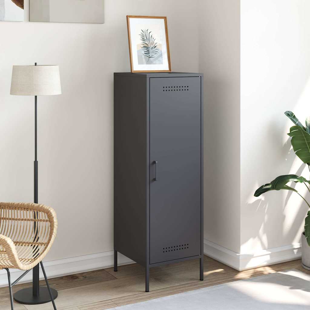 Highboard Anthracite 36x39x113 cm Steel