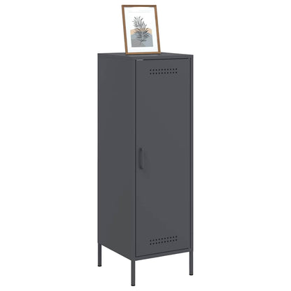 Highboard Anthracite 36x39x113 cm Steel