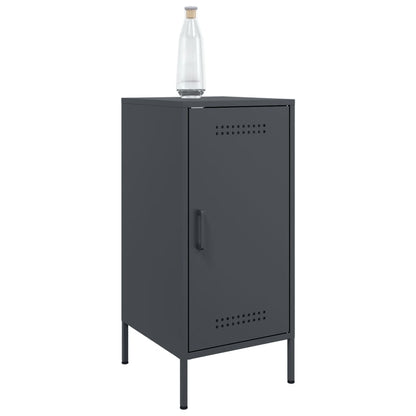 Sideboards 2 pcs Anthracite 36x39x79 cm Steel