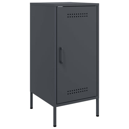 Sideboards 2 pcs Anthracite 36x39x79 cm Steel