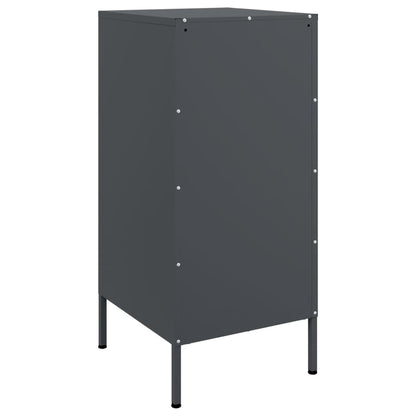 Sideboards 2 pcs Anthracite 36x39x79 cm Steel