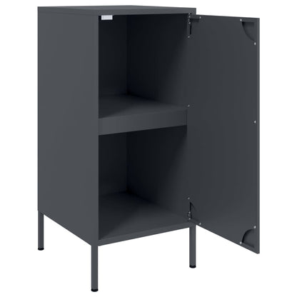 Sideboards 2 pcs Anthracite 36x39x79 cm Steel