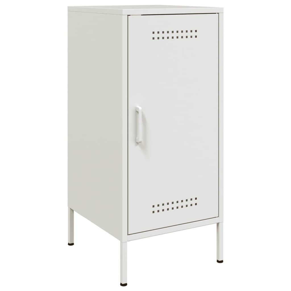 Sideboards 2 pcs White 36x39x79 cm Steel