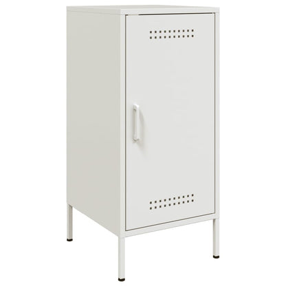 Sideboards 2 pcs White 36x39x79 cm Steel
