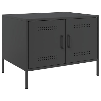 Coffee Table Black 68x50x50,5 cm Steel