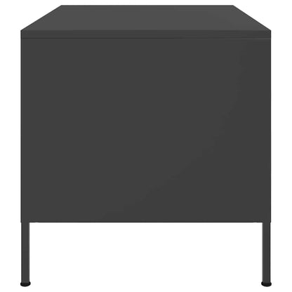 Coffee Table Black 68x50x50,5 cm Steel