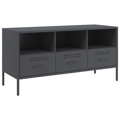 TV Cabinet Anthracite 100,5x39x50,5 cm Steel