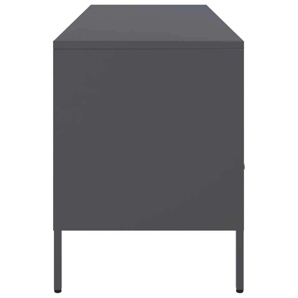 TV Cabinet Anthracite 100,5x39x50,5 cm Steel