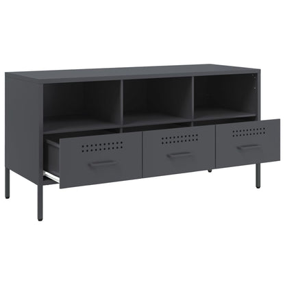 TV Cabinet Anthracite 100,5x39x50,5 cm Steel