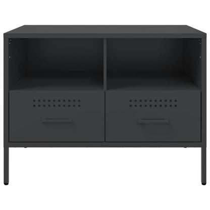 TV Cabinet Black 68x39x50.5 cm Steel