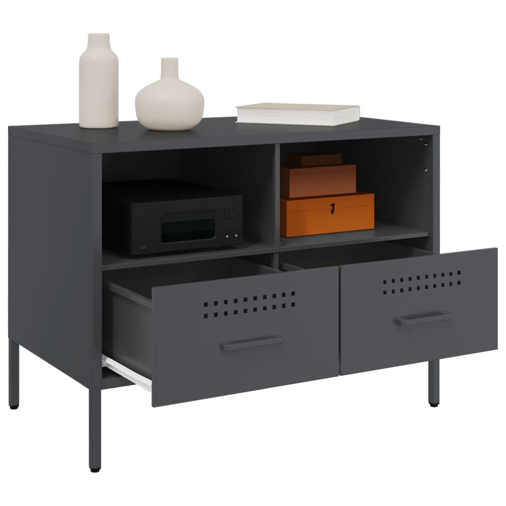 TV Cabinet Anthracite 68x39x50,5 cm Steel