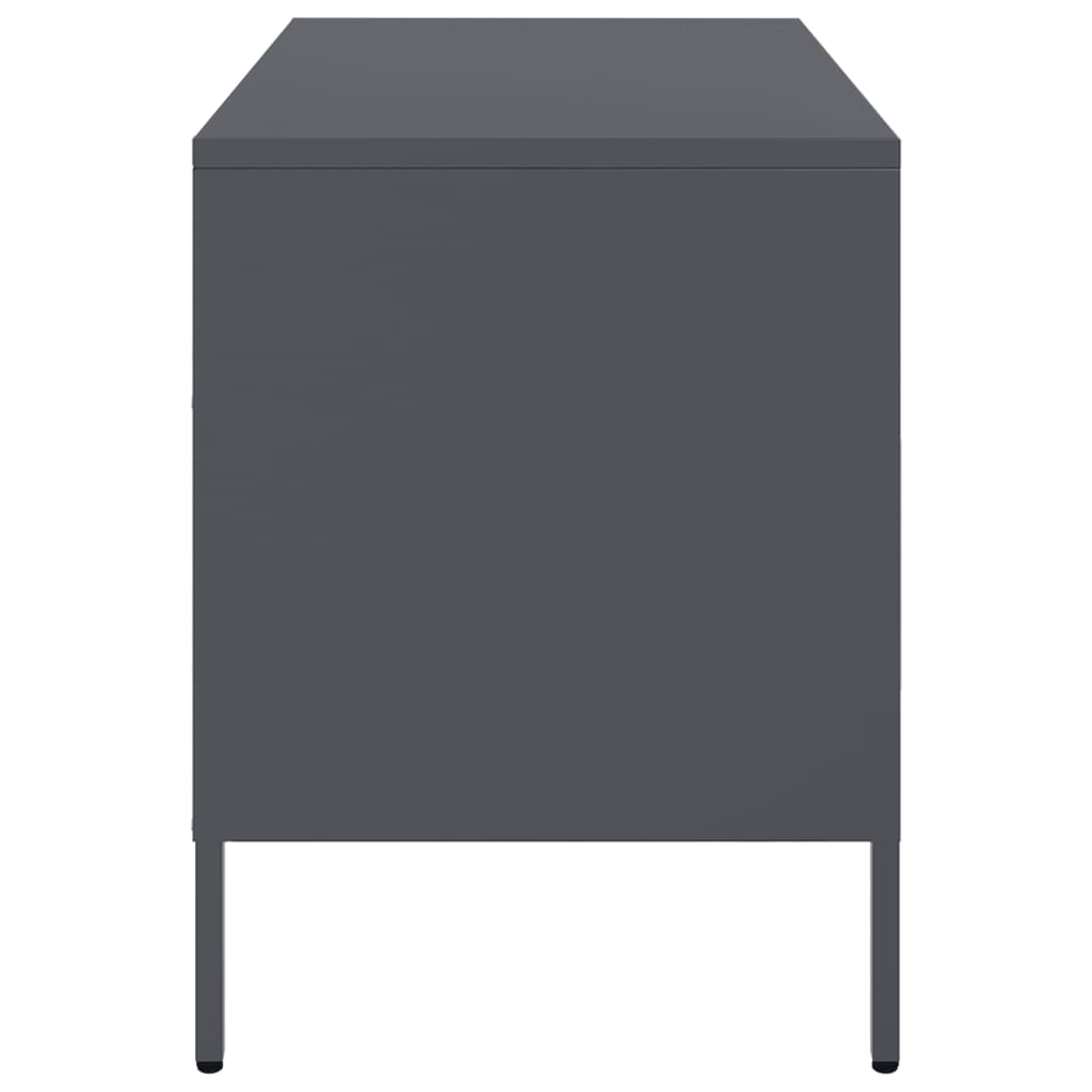TV Cabinet Anthracite 68x39x50.5 cm Steel