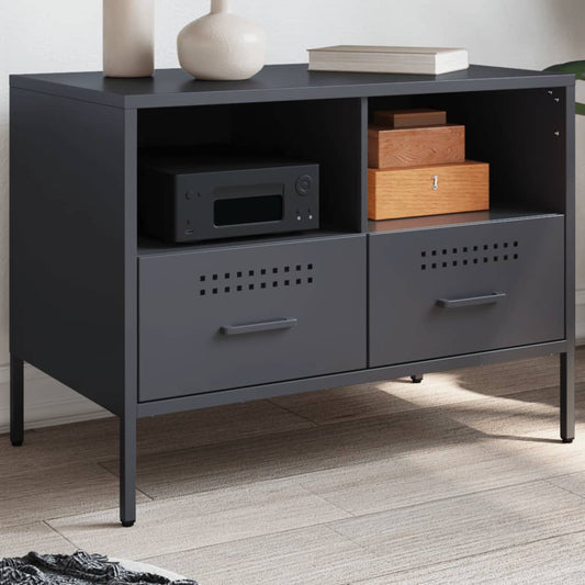 TV Cabinet Anthracite 68x39x50,5 cm Steel