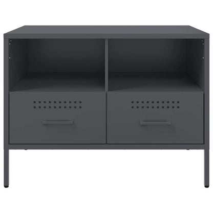 2 Piece TV Cabinet Set Anthracite 68x39x50,5 cm Steel