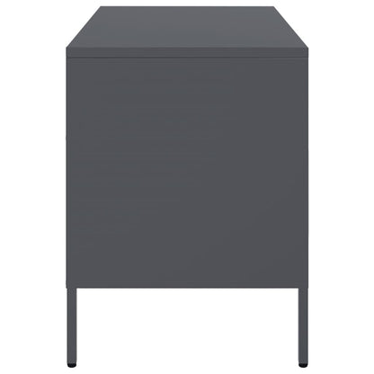 2 Piece TV Cabinet Set Anthracite 68x39x50,5 cm Steel