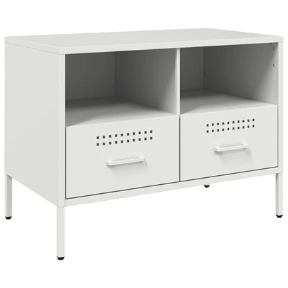 TV Cabinet White 68x39x50,5 cm Steel
