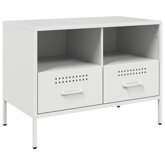 TV Cabinet White 68x39x50,5 cm Steel