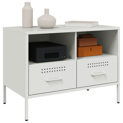 TV Cabinet White 68x39x50,5 cm Steel