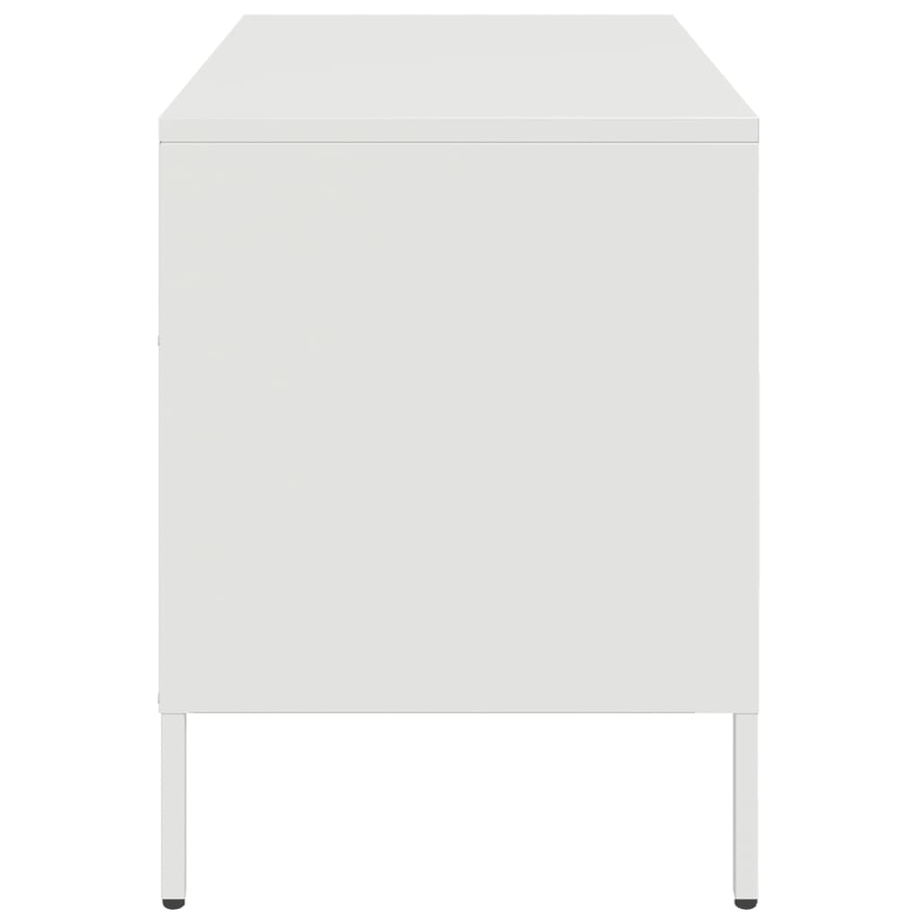 TV Cabinet White 68x39x50,5 cm Steel