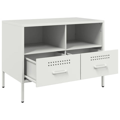 TV Cabinet White 68x39x50,5 cm Steel