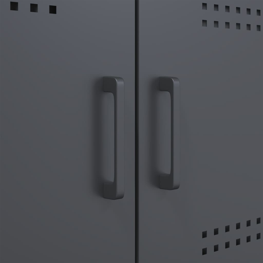 Sideboard Anthracite 100,5x39x79 cm Steel