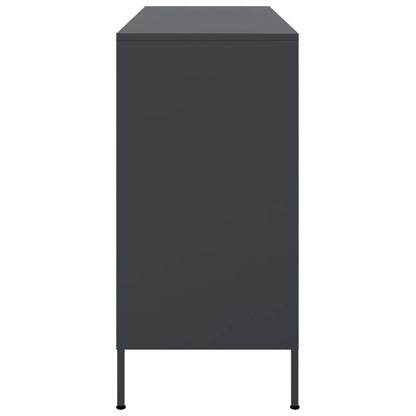 Sideboard Anthracite 100,5x39x79 cm Steel