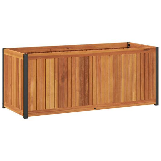 Garden Planter | Natural Wood | Solid Acacia Wood