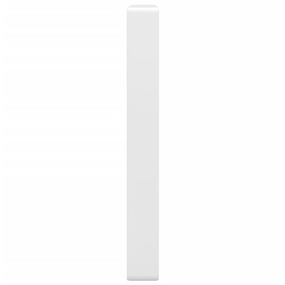 Shelf Brackets for Washbasin 2 pcs White Rectangular Steel