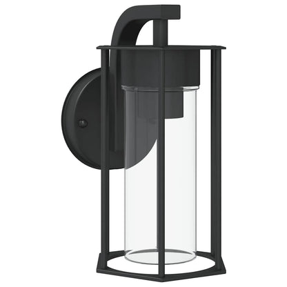 Outdoor Wall Light Black Stainless Steel
