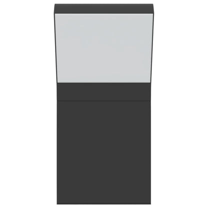Outdoor LED Wall Light Black Die-cast Aluminium