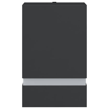 Outdoor Wall Lights 2pcs Black Stainless Steel