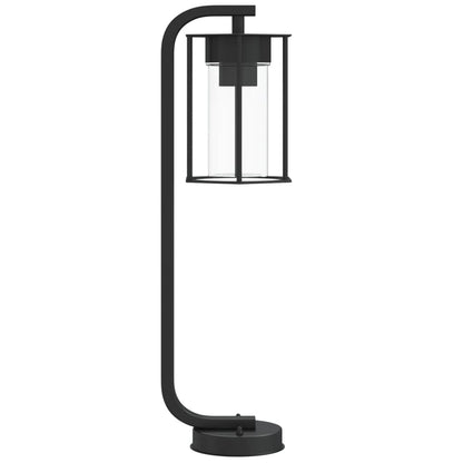 Outdoor Floor Lamp Black 60 cm Stainless Steel