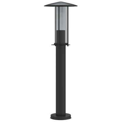 Outdoor Floor Lamp Black 60 cm Stainless Steel