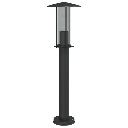 Outdoor Floor Lamp Black 60 cm Stainless Steel